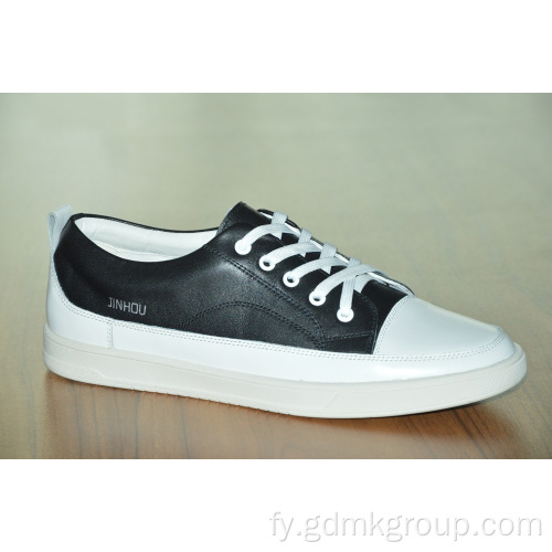 Froulju Summer Leather Ademend Colorblock Casual Shoes